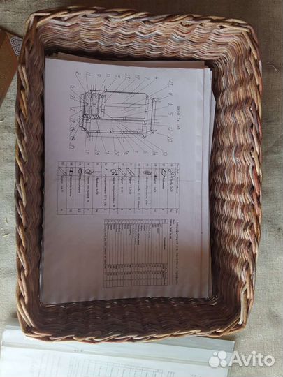 Короб плетеный