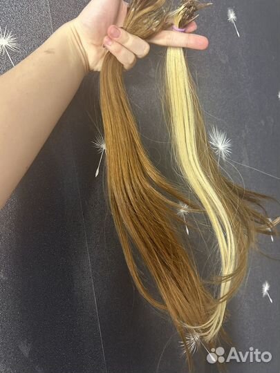 Волосы для наращивания 35 40 см