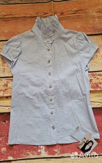 Новые блузки школьные 140-146