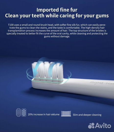 Зубная щётка Xiaomi T100