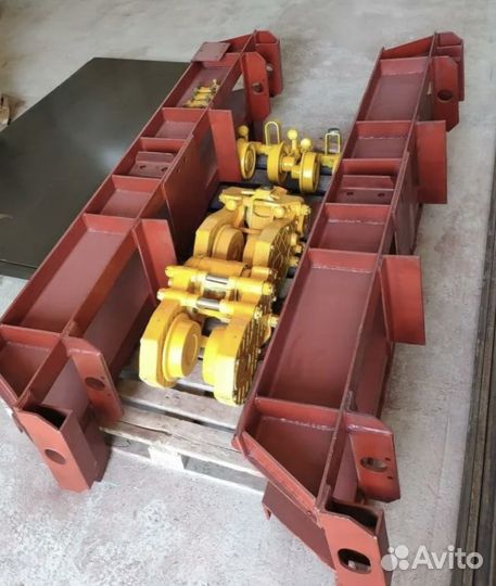 Концевые опорные телега кран-балка 2-3-5-10т.таль тельфер