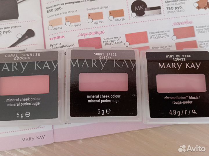 Румяна Mary Kay