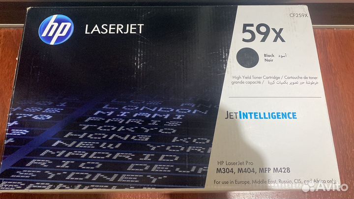 Картридж hp CF259X (59X)