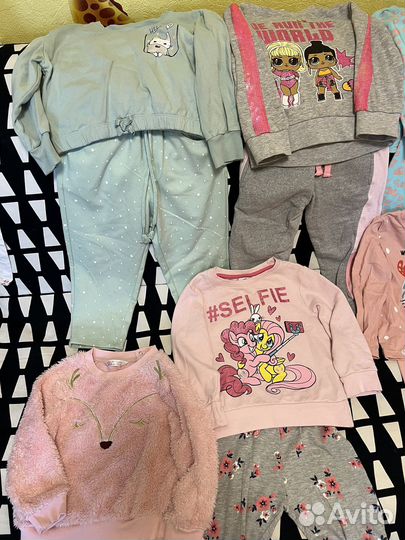 Вещи на девочку 92-104 пакетом