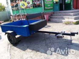 Телега для мотоблока 