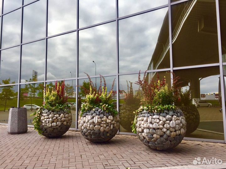 Габион, пергон под ключ