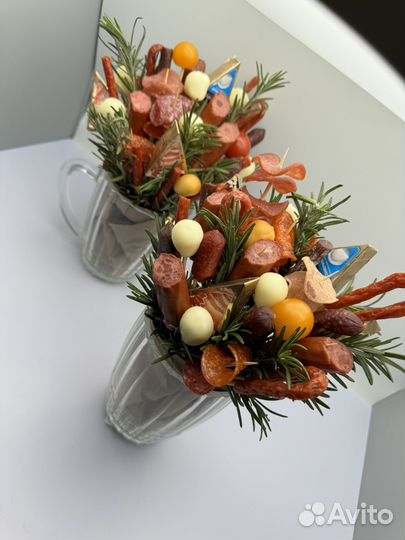 Мужские букеты съедобные