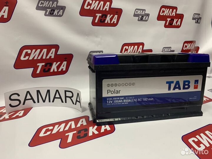 Акб Tab 12В 100Ач(сам)