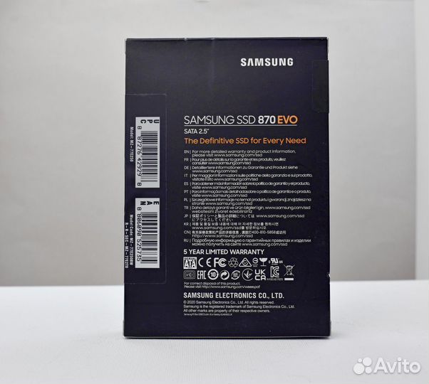 SSD Samsung SSD 870 EVO 250GB 2,5