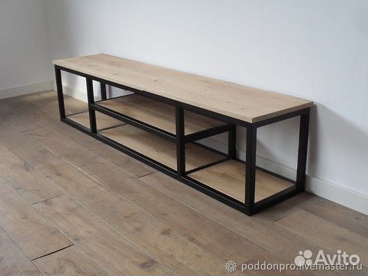 Тумба под телевизор лофт