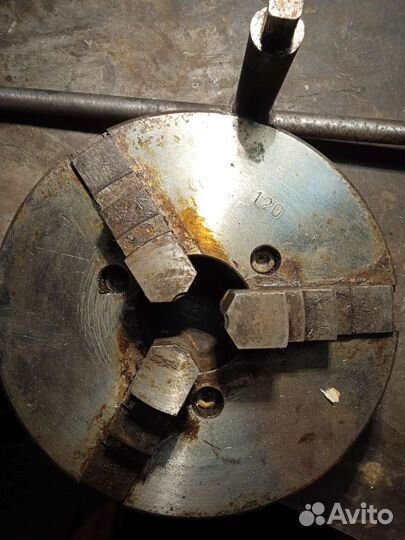 Токарный патрон 250 и бронзовая заготовка