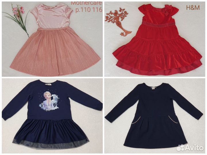 Платье H&M mothercare 110 116