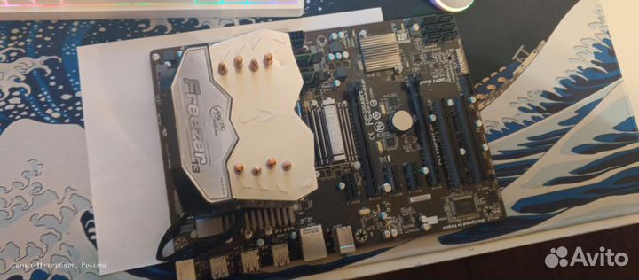 Офисная материнская плата и процессор