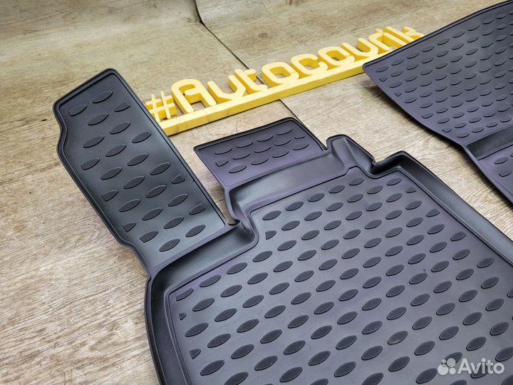 Коврики в салон Mercedes SL-class V R230 с бортом