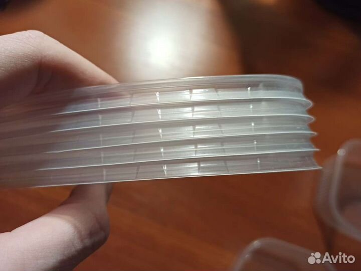 Одноразовая посуда контейнеры 5 штук