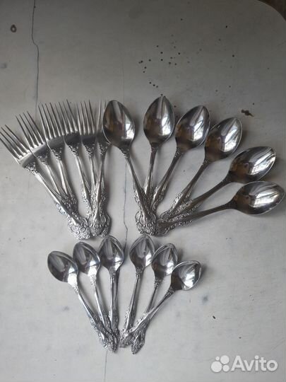 Ложки вилки нержавейка СССР
