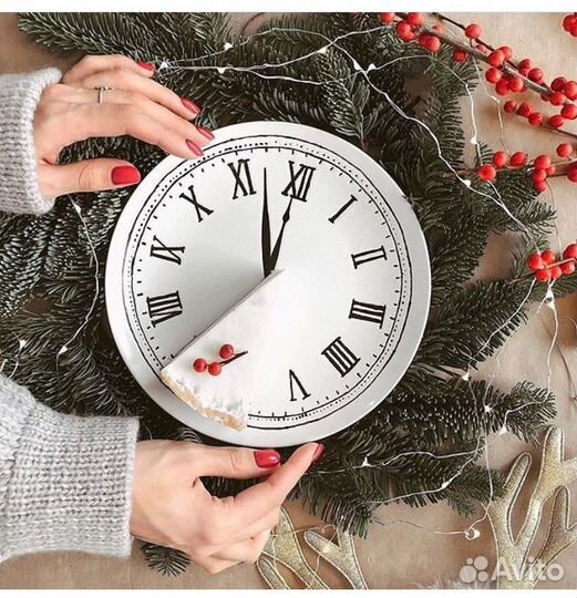 Тарелки с часами Винтер 2018 IKEA