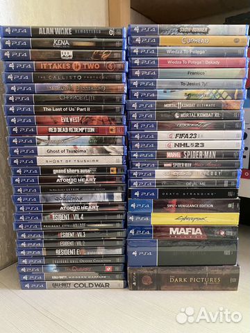 Много Игр для Sony Playstation 4 (Новые и Б/У)