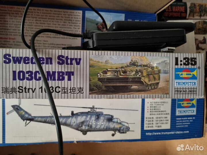 Наборы сборных моделей Фигуры,танки,вертолёт