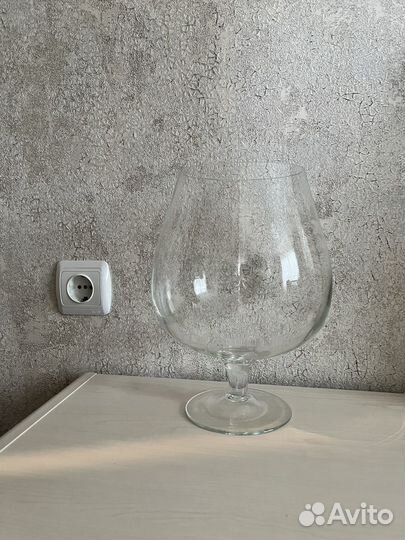 Ваза большой стеклянный бокал