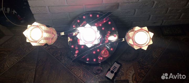 Люстра потолочная с пультом