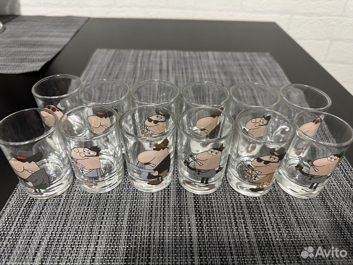 Стопки для водки новые 12 шт