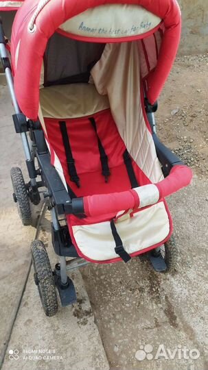 Коляска 2 в 1 бу