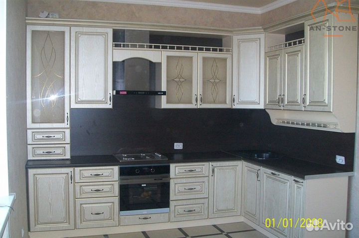 Столешница из искусственного камня для кухни