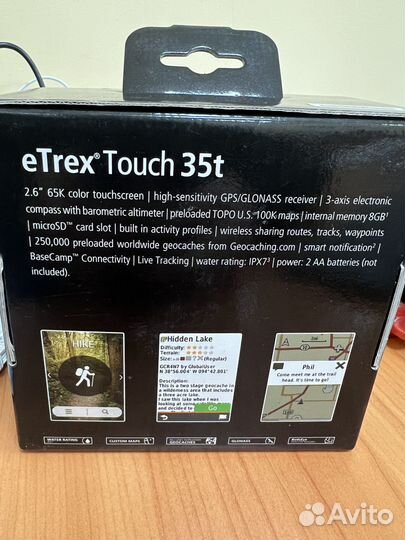 Навигатор Garmin Etrex touch 35t
