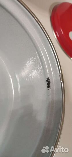 Кастрюля эмалированная новая 2 л