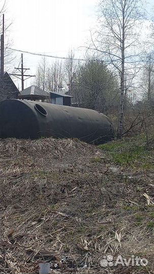 Емкость для воды металлическая бу