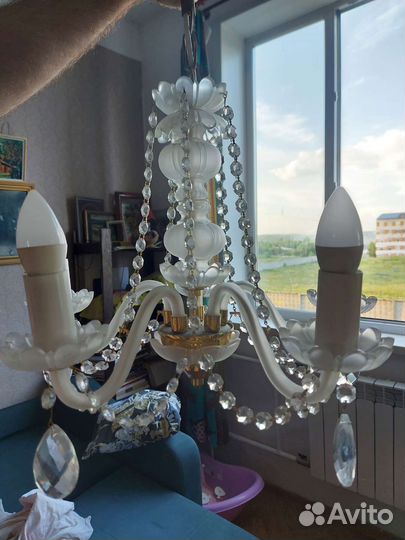Люстра хрустальная
