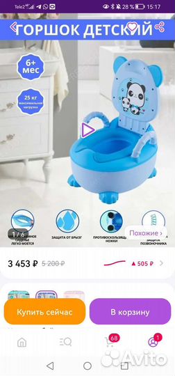 Горшок детский