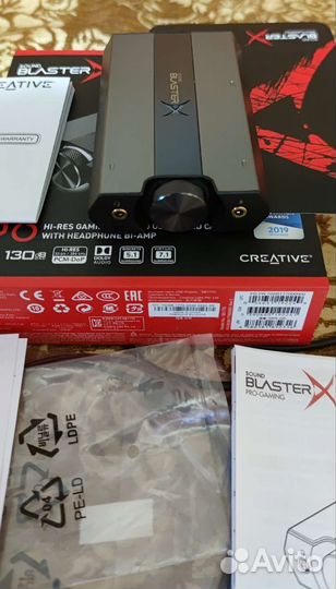 Внешняя звуковая карта Creative Sound Blaster G6