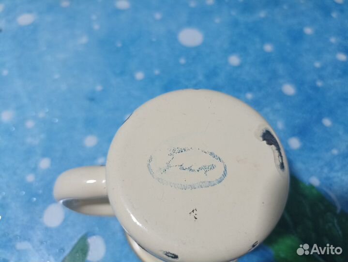 Эмалированная кружка СССР