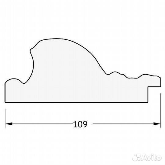 Зеркало Evoform Exclusive 150х65 BY 3557 с фацето