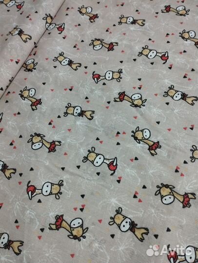 Ткань бязь в отрезах