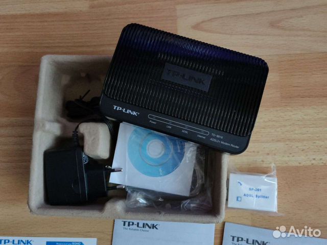 TP-Link TD-8816 Adsl2+ модем роутер без wifi