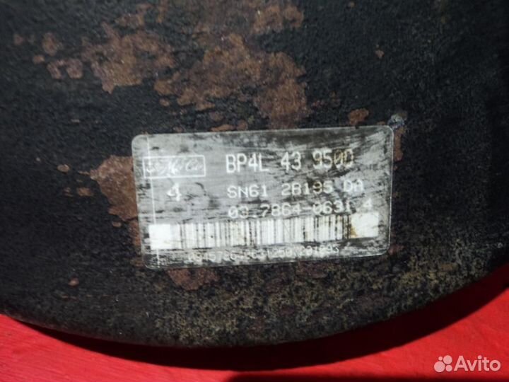 Вакуумный усилитель Мазда 3 бк 2002-2009