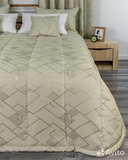 Покрывало Иззи фисташка новое плед на кровать