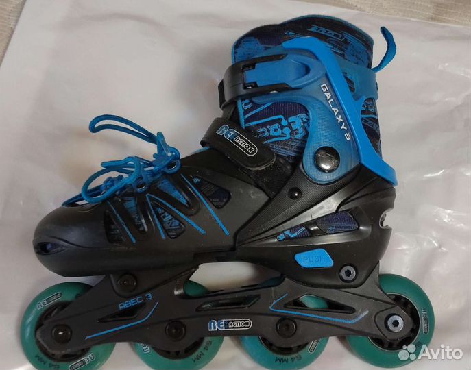 Роликовые коньки раздвижные Reaction Galaxy 3