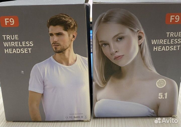 Беспроводные наушники bluetooth TWS F9 v 5.1