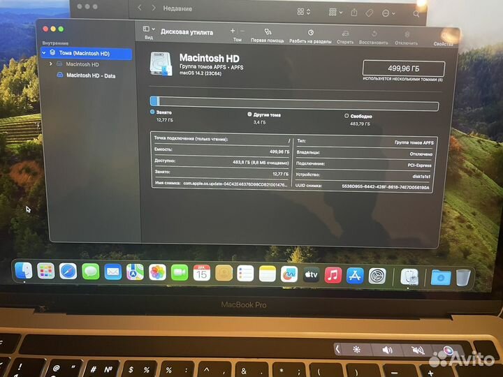 MacBook Pro 13 Mid 2020, core i5,Model A2251