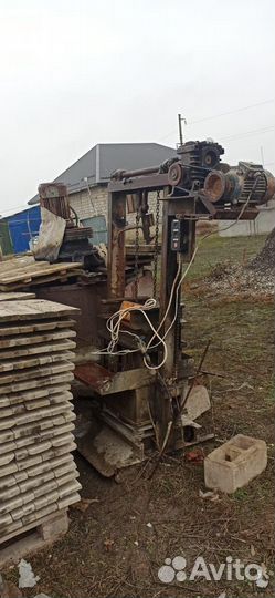 Становка для изготовление отсевных блоков