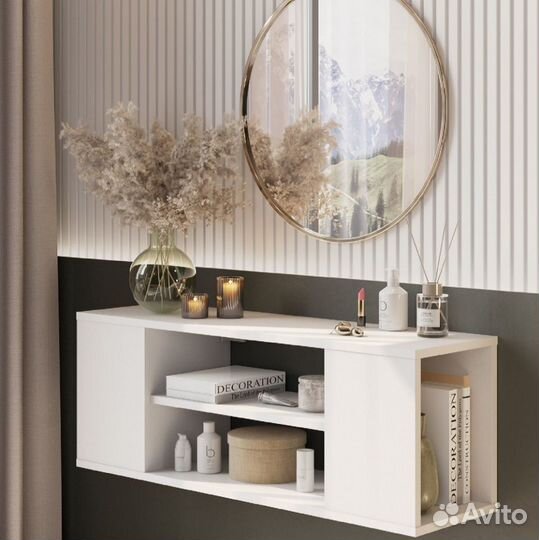 Тумба под тв белая. Стиль Икея. В наличии