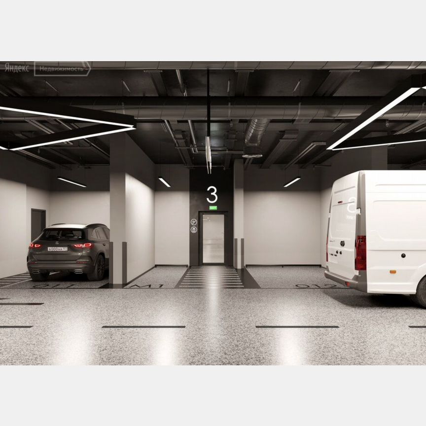 2-к. квартира, 69,6 м², 12/43 эт.