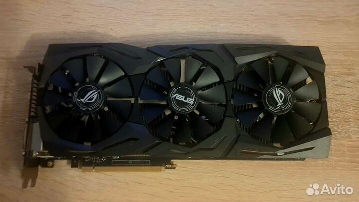 Видеокарта GTX 1060 6gb asus strix