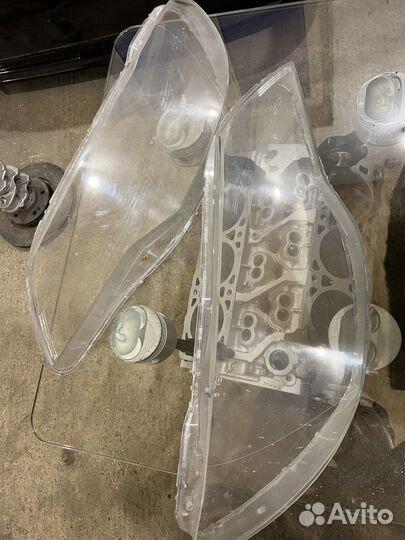 Стекла фар Honda civic 4d
