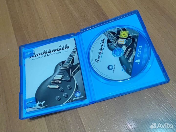 Диск Rocksmith с оригинальным кабелем для PS4/5