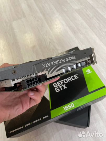 Видеокарта Inno3D GTX 1650 gddr6 на гарантии